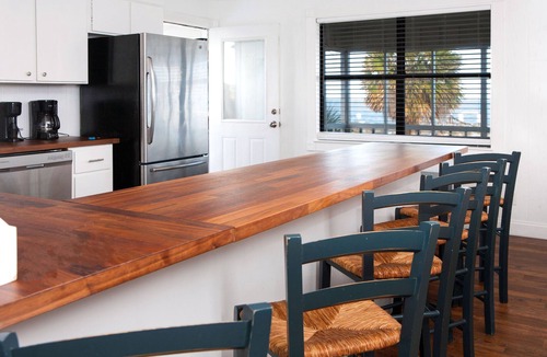 Tybee Island Villa | Fabulous ocean front panoramic view screened porch WIFI pet friendly, grilling