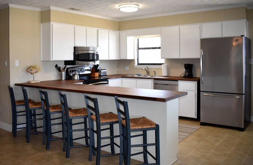 Tybee Island Villa | Fabulous ocean front panoramic view screened porch WIFI pet friendly, grilling