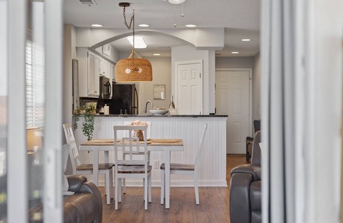 Cherry Grove Beach Condo | Family beach escape Walk to sand Sleeps 6