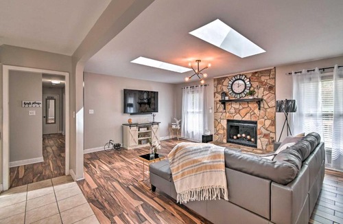 Fayetteville House | Fayetteville Vacation Rental w/Sunroom & Yard!
