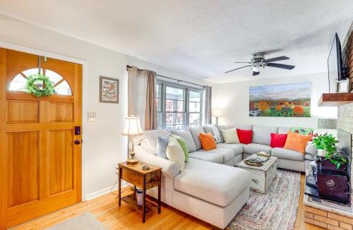 Weaverville House | Fire Pit & Game Room: Family Home in Marshall!