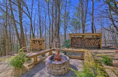 Cashiers House | Fire Pit, Grill, & Views: Cashiers Getaway!