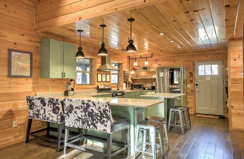 Saluda Cabin | FishTop Cabin near Saluda, Green River Bliss & Cabin Serenity