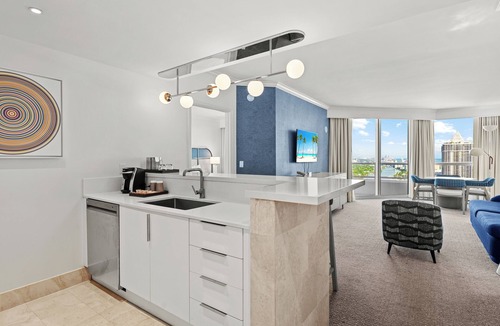 Mid Beach Hotel | Fontainebleau 1 bedroom Ocean+Pool Views Floor
