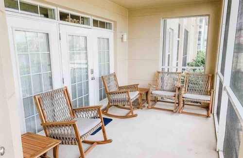 St. Augustine Beach Condo | Gated 1st floor, walk to beach, htd pool NO FEES!