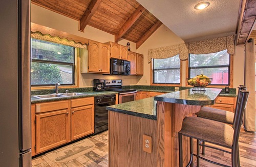 La Follette House | Gated Resort Home: Norris Lake Access, Shared Dock