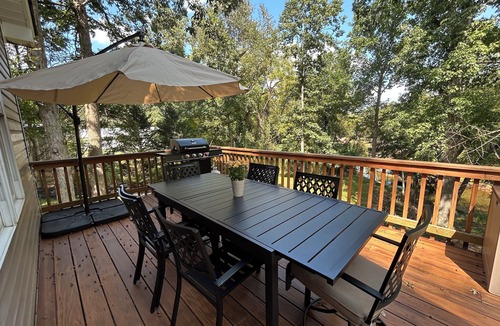 Anderson House | Gorgeous 4-bedroom lakefront house with private dock, 15 min. to Clemson.