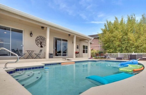 Mariner's VIllage House | Gorgeous Lakefront Pool Home W paddleboard, kayak, game room, king bed, and more