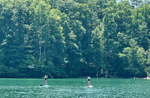 Buford Cottage | Gorgeous renovated Lakefront retreat! South end, two docks!