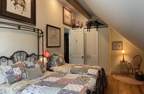 Pisgah Forest House | Great for Groups! Riverside farm stay with Trout fishing