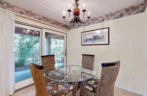 American Beach Condo | Ground-floor summer beach village condo with a great view plus patio & pool