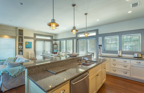 Alligator Point House | Gulf Coast Getaway: 5BR Home with Private Dock – Keep Your Boat in the Water!