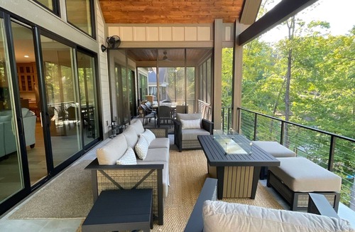 Six Mile House | Harborside Retreat on Lake Keowee Stunning newly constructed home on Lake Keowee