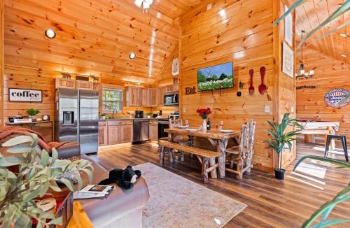 Sevierville Ski Chalet | Heavenly Bliss By Ghosal Luxury Lodging