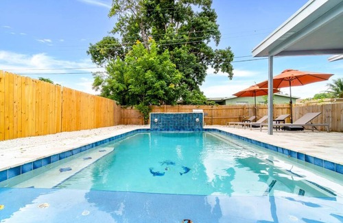 Lauderdale Lakes House | Hidden Gem 4 Bedroom Home with Private Pool & Game Room