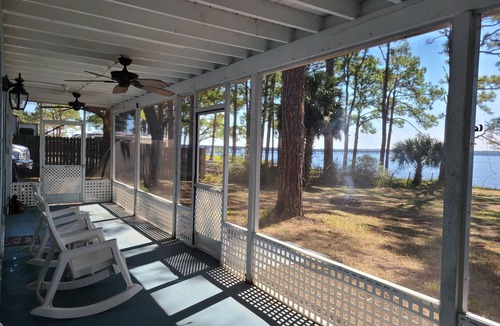 Panacea Cottage | Hideaway Beach Cottage on waterfront with amazing views.