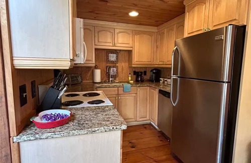 Mineral Bluff Cabin | Hideaway Pond cozy cabin for two
