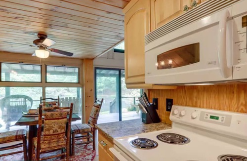 Mineral Bluff Cabin | Hideaway Pond cozy cabin for two
