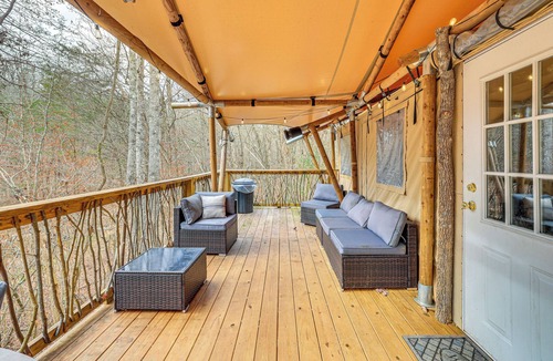 Trenton Cabin | Hiker’s Hideaway w/Hot Tub Near Lookout Mountain