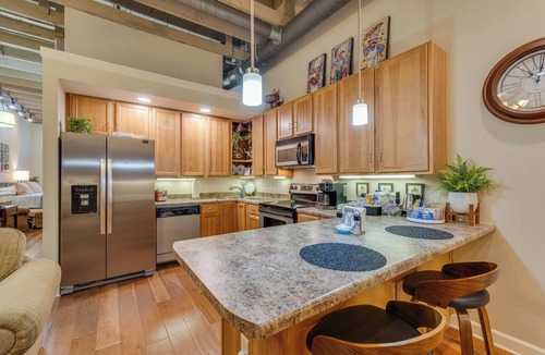 Bristol Apartment | HistoricUrbanLoft:Where VA meets TN onFoot! Parkn’