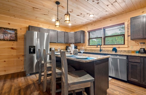 Sevierville Cabin | Hot Tub, Game Room, Dogs Welcome, 3 King Beds