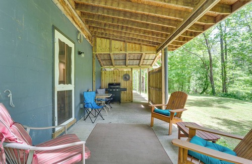 Jasper Apartment | Jasper Apartment w/Patio & Creek Access