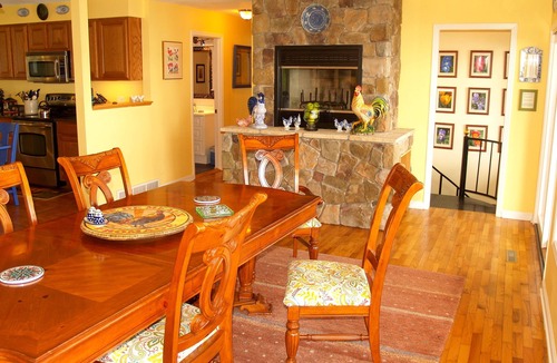 Almo House | KY Lake Arts & Crafts Cedar Shake Home/On-site Boat Rentals with Private Dock