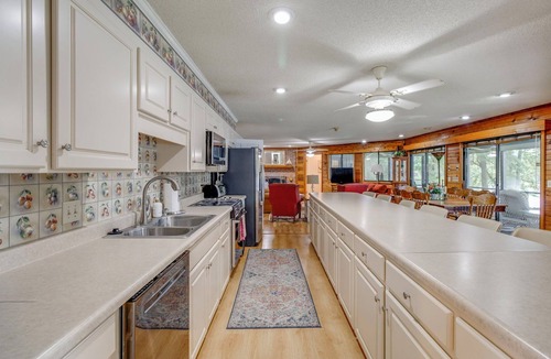 Chapin House | Lakefront 4-Bedroom with Panoramic Views, Private Dock & Boat Ramp Access