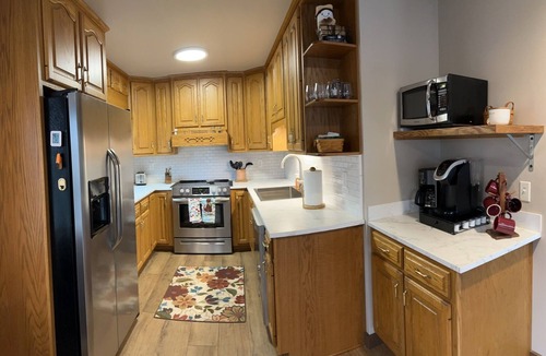 Winchester House | Lakefront home, covered dock with swings, peaceful, quiet, wide cove.