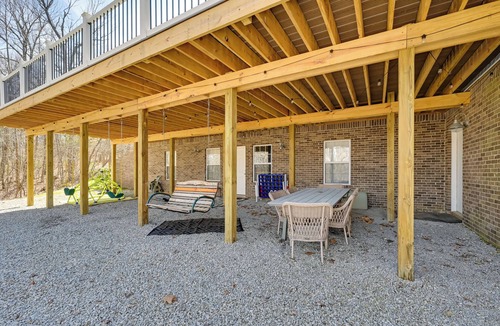 Cub Run House | Lakefront Home w/Deck, Near Mammoth Cave Park!