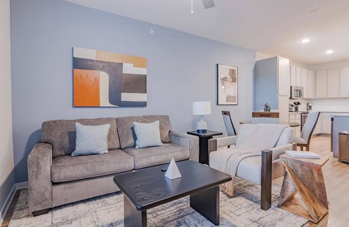 Interchange Square Apartment | Landing | Beautiful 2BD, Pool, Clubhouse