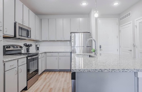 Interchange Square Apartment | Landing | Beautiful 2BD, Game Room, Gym