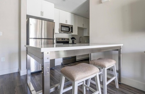 West 1st Street Apartment | Landing | Chic 1BD, Gym