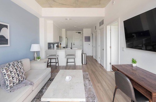 West End Apartment | Landing | Chic 1BD, Gym, Yoga Studio