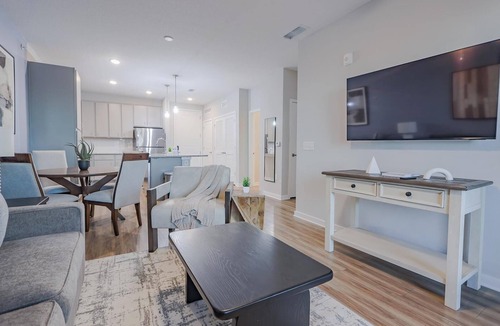 Interchange Square Apartment | Landing | Chic 2BD, Pool, Game Room