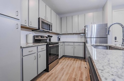Interchange Square Apartment | Landing | Chic 2BD, Pool, Game Room