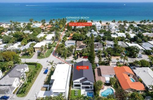 Lauderdale Beach House | LaPlaya- 5Bed Villa 1Min 2 Beach Heated Salt Pool