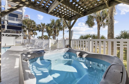 Crescent Beach House | Lavish Accessible On Ocean: 4 Kings, Huge Private Pool/Yard/Spa/Patio/GameTables