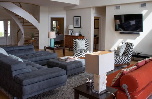 Saint Helena Island House | Lavish Two-Story Oceanfront Home w/ Huge Deck, WiFi, & Incredible Views