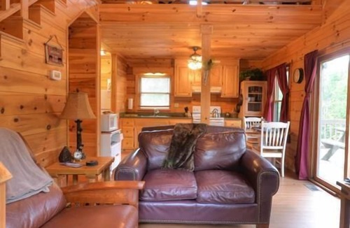 Robbinsville Cabin | Ledbetter Ridge -Private - Fire Pit Area - Outdoor Charm