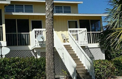 Placida Condo | Little Gasparilla Island - Gulf view, golf cart, ferry, pool, boat dock, parking