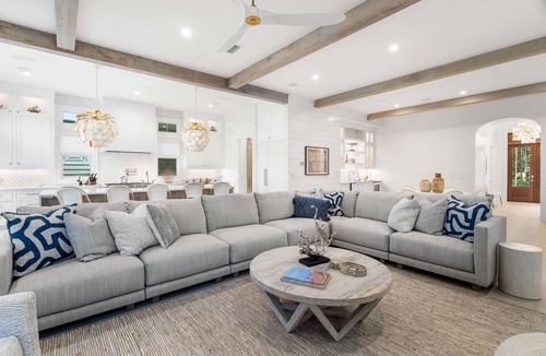 Forest District House | Loaded Luxe Home with Pool and Carriage House, 3 Minutes to Camp WaterColor