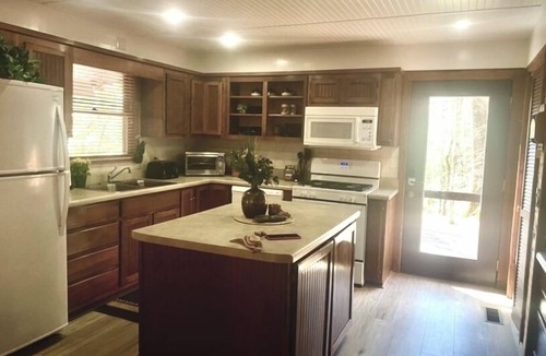 Hayesville Cabin | LOW WINTER RATES Rushing Waters Cabin - Feet from rushing creek.