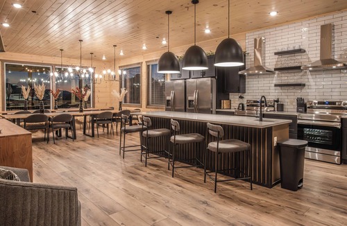Sevierville Cabin | Luxe 12 BR Cabin, Indoor Pool, Theater, Sleeps 36