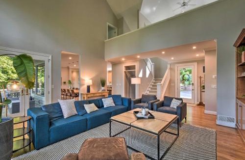 Big Canoe House | Luxe Big Canoe Resort Home w/3 Decks & Mtn Views!
