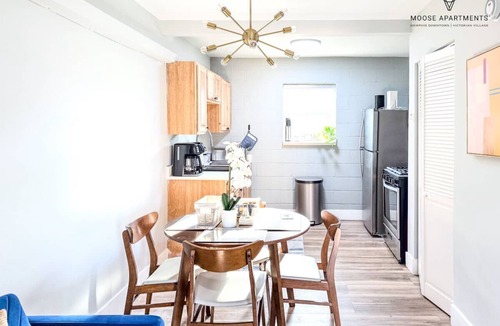 Downtown Memphis Apartment | Luxe Modern loft w/King Bed, Free Parking & Wi-Fi