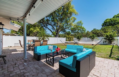 Bay Crest Park House | "Luxurious Retreat with Pool, Game Room, and Outdoor Oasis!"Close to TPA, RayJay