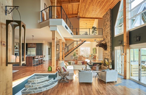 Blowing Rock Villa | Luxury Blowing Rock Villa minutes from Downtown w/Infinity Pool & Mtn. Views