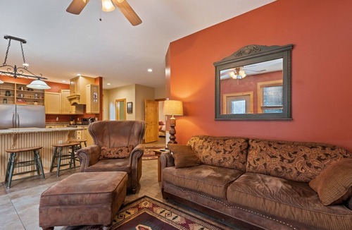 Bryson City Cabin | Luxury Creekside Lodge with Hot Tub & Game Room, Great for Large Groups!
