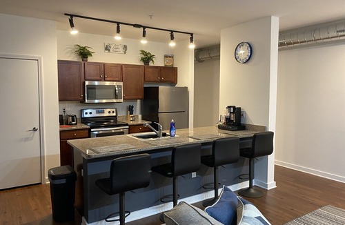 South Main Historic District Apartment | Luxury Executive Flat Downtown with Pool View 901Star 29